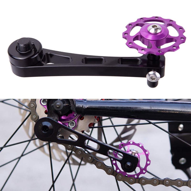 BNYTXV Bike Chain Tensioner Single Speed Chain Adjuster Converter for MTB, Road Bike - Image 4